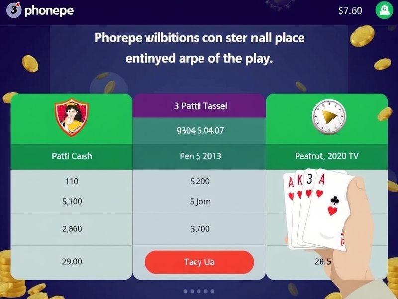 Find the ultimate guide for 3 Patti players on secure cash withdrawals via PhonePe. Learn about online gambling strategies, real-money card gaming rules, and how to leverage phone-based payment solutions for enhanced gaming experiences.